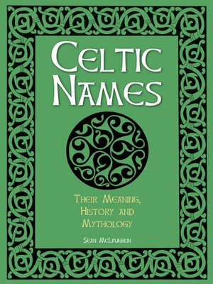 cover image of Celtic Names